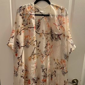 Floral kimono